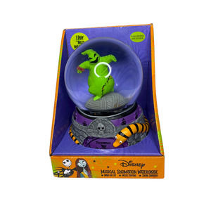 Nightmare Before Christmas Oogie Boogie Snow Globe Musical This is Halloween